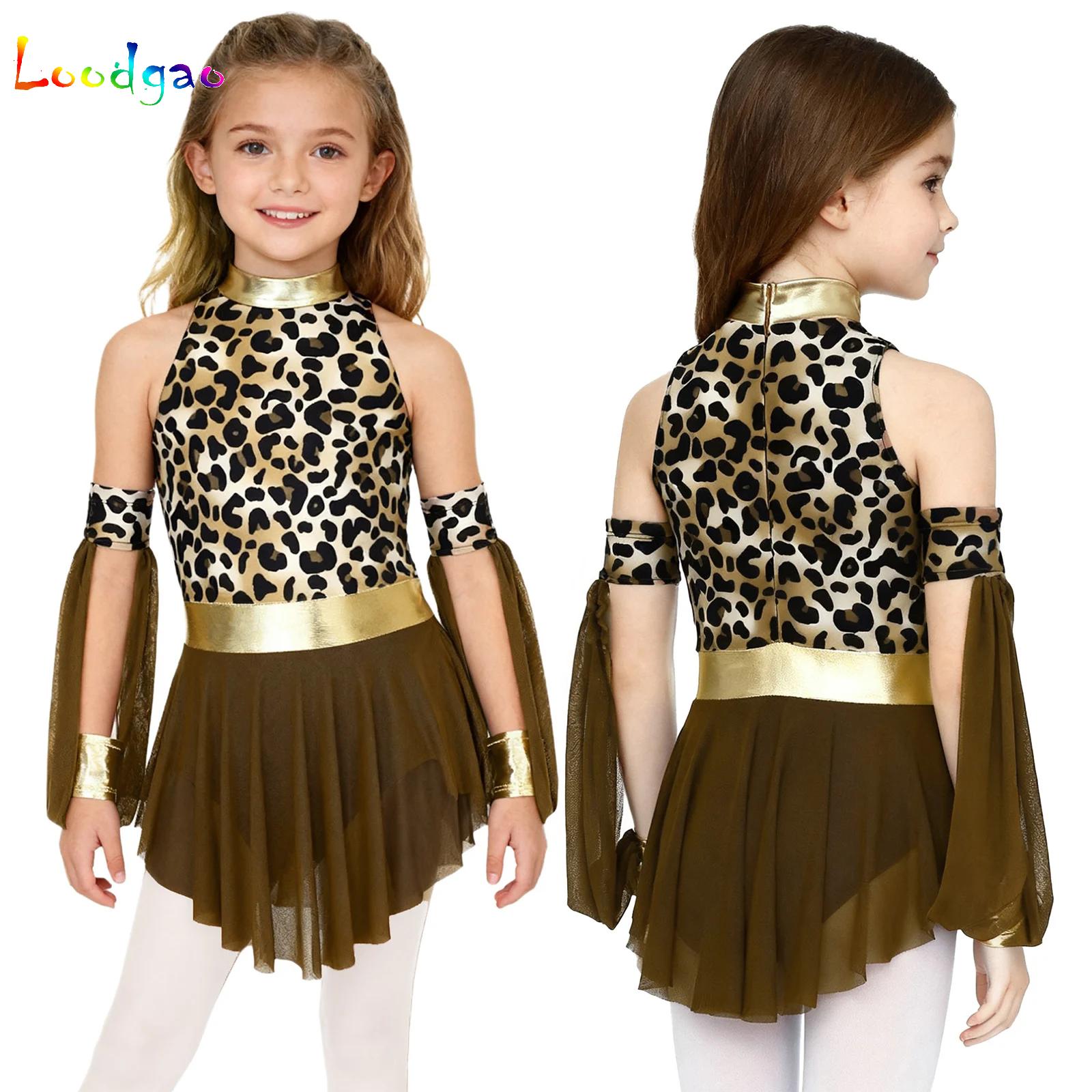 Summer Clothing For Girls - Crianças leopardo selvagem homem das cavernas