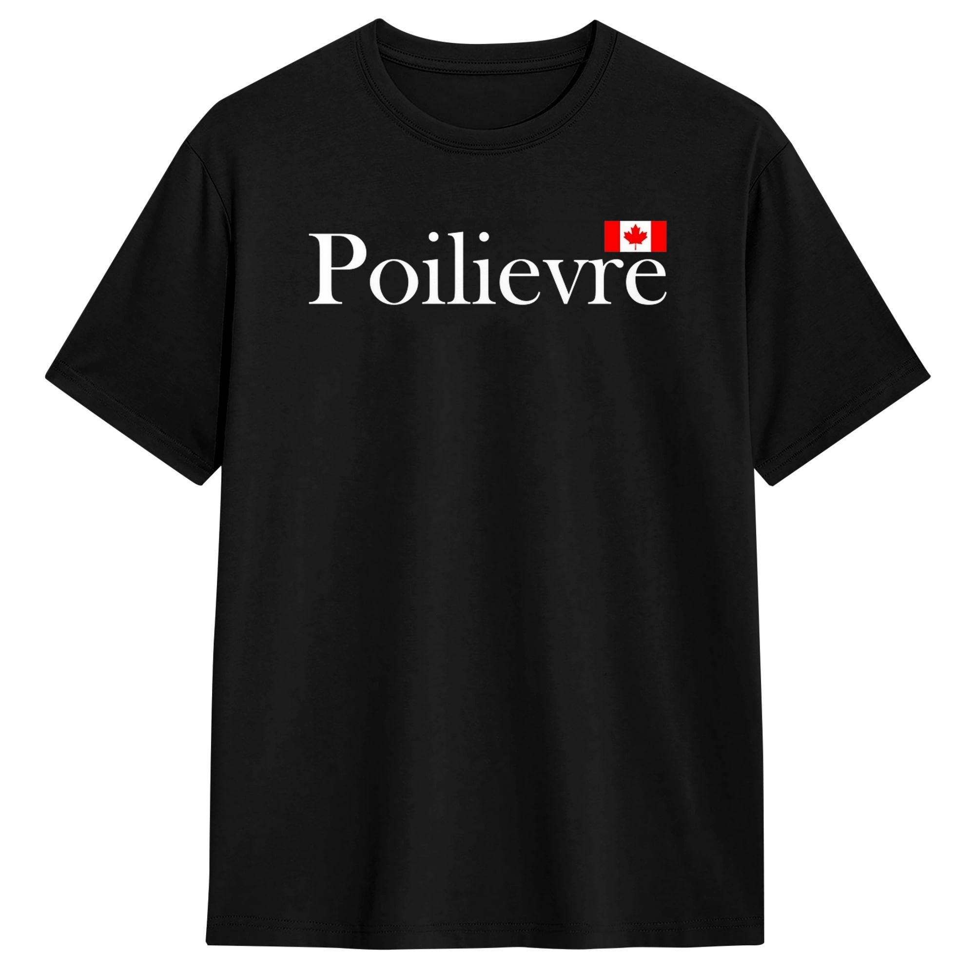 Summer Clothing Canada - Camiseta Masculina Poilievre 2025 Make Canada