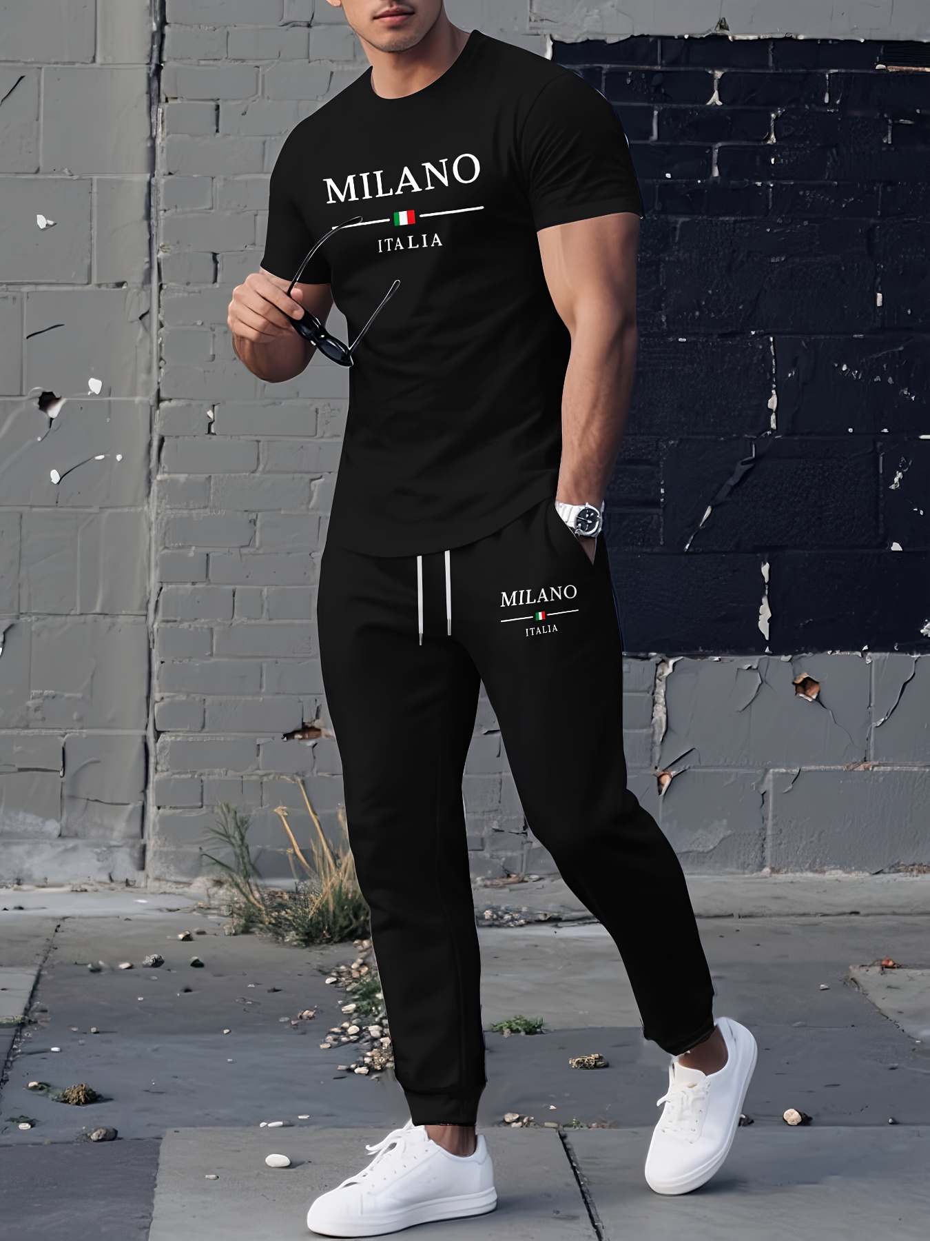 Summer Clothing Long Sleeve - Roupa Masculina de Verão 2026: Conjunto