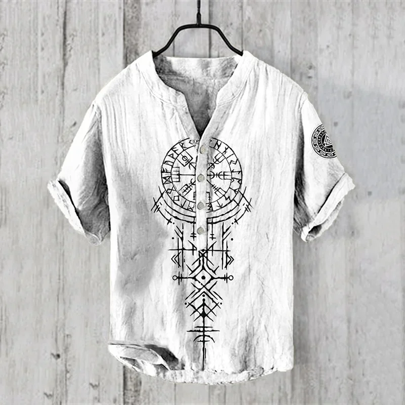 Summer Clothing Men Linen - Camisas Masculinas e Femininas de Primavera