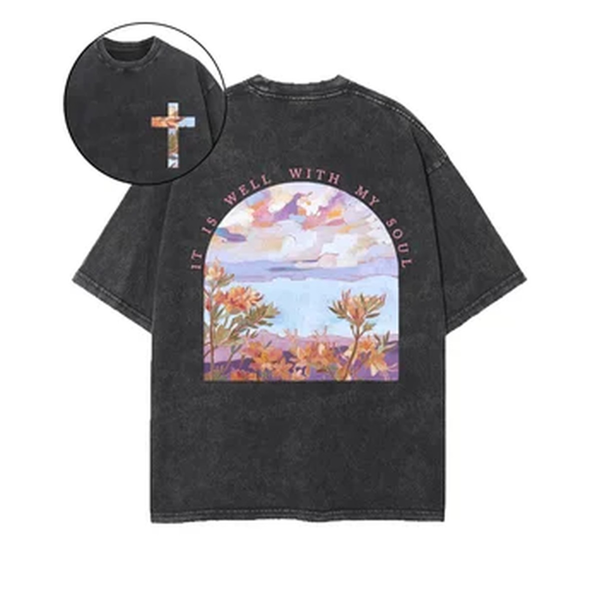 Summer Clothing Italy - Camiseta Estampada Artística da Moda, Manga