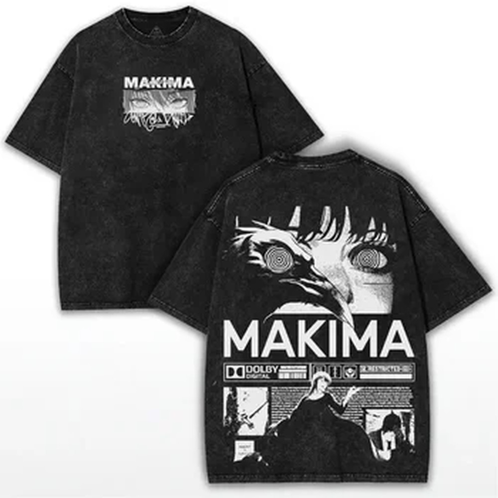 Summer Clothing Italy - Camiseta Chainsaw Man Makima Manga para