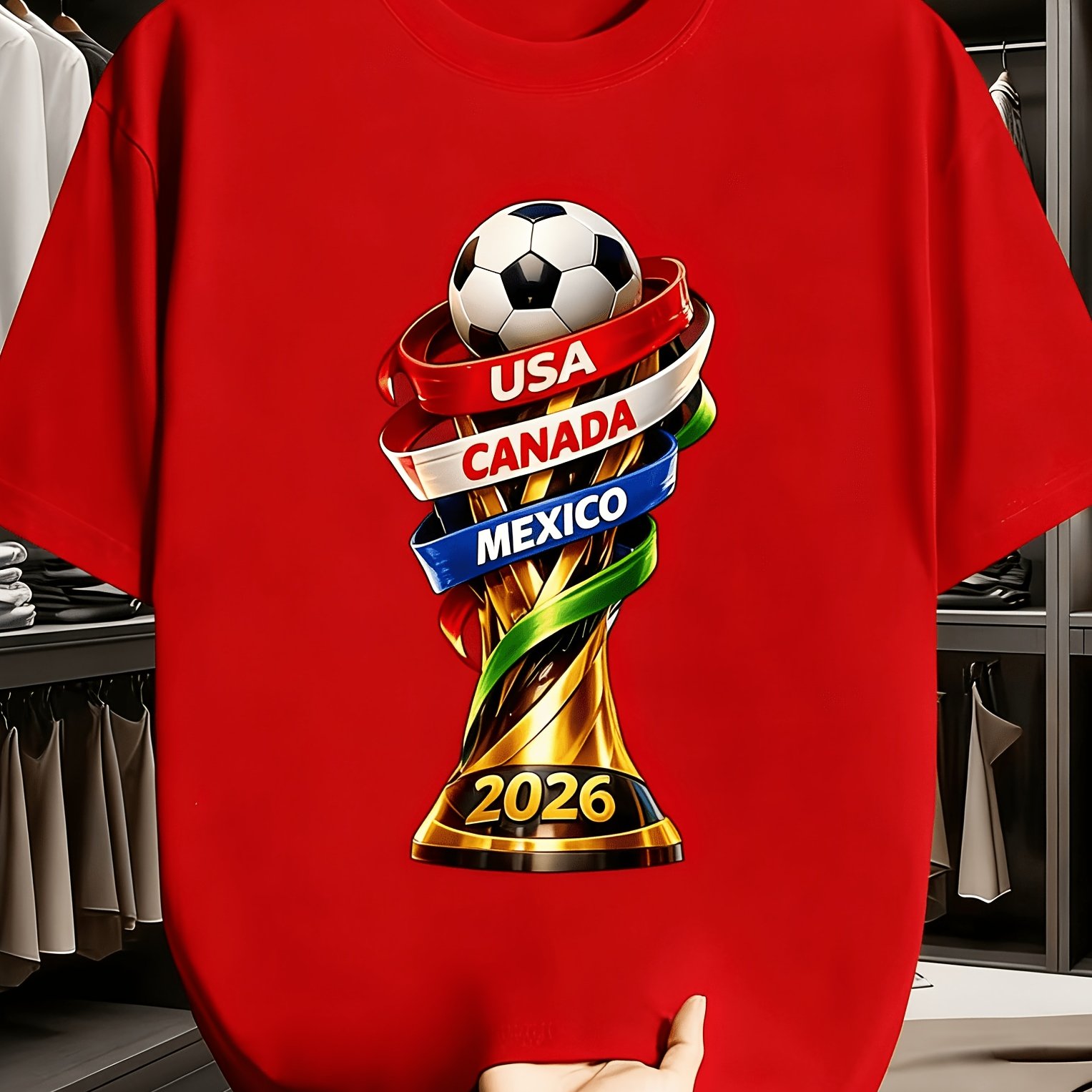 Summer Clothing Canada - Camiseta Masculina Casual de Manga Curta