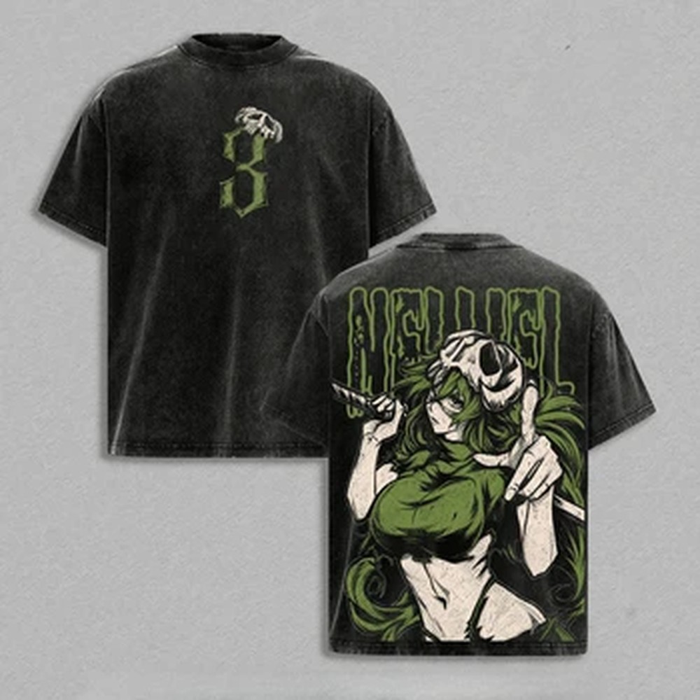 Summer Clothing Italy - Camiseta Estampada Anime BLEACH Nelliel Tu