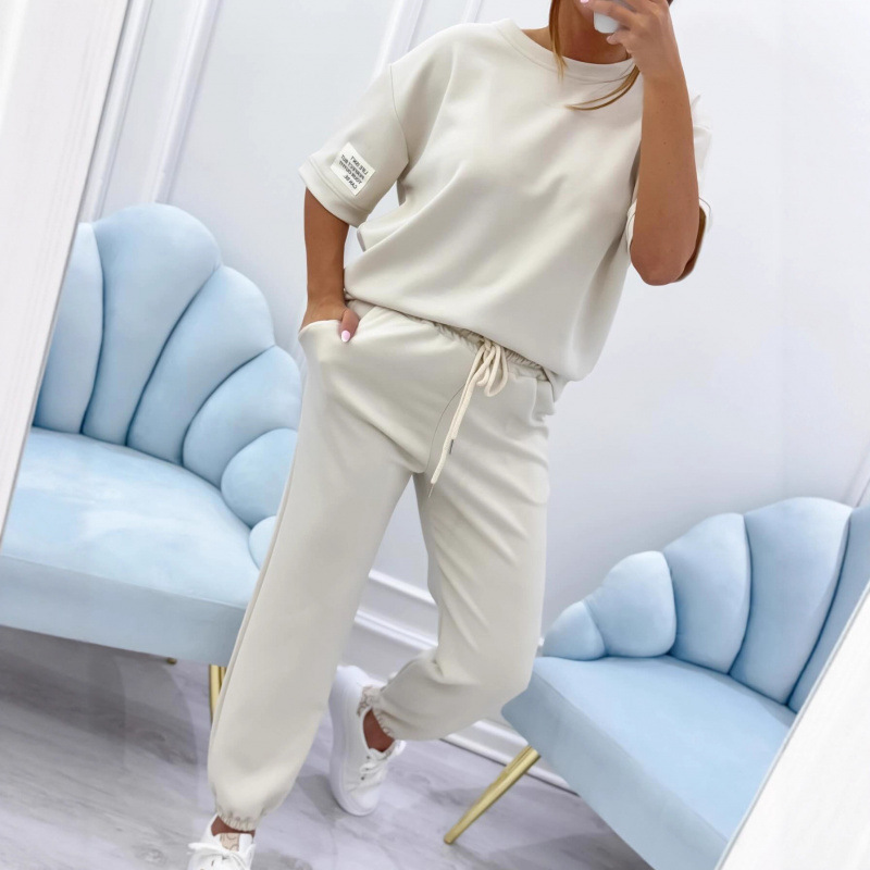 Summer Clothing Set For Girls - Conjunto Casual Feminino de Duas Peças