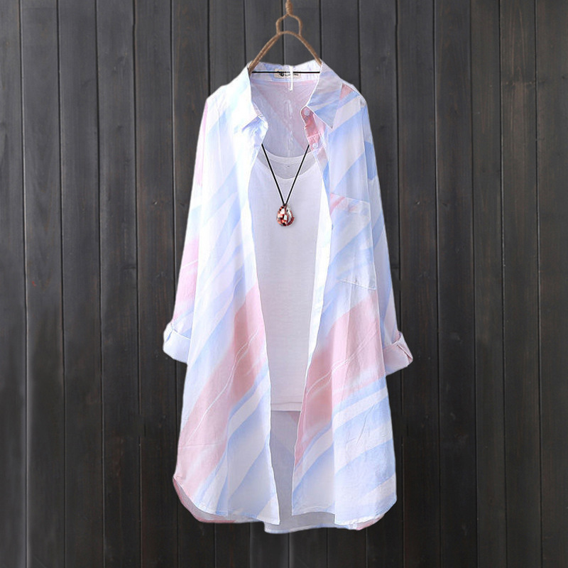 Summer Clothing Design - Camisa de Chiffon Feminina de Verão,