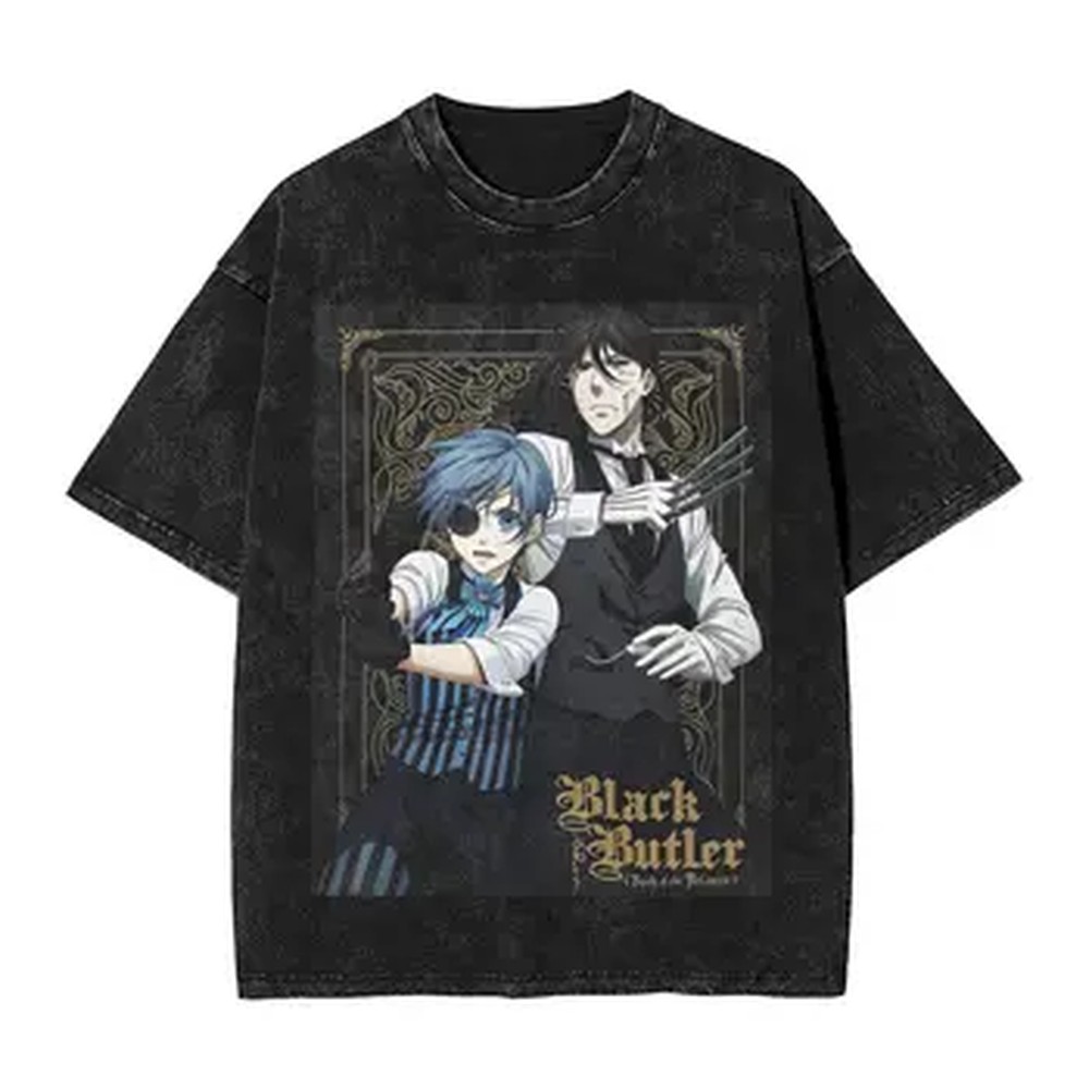 Summer Clothing Italy - Camiseta gráfica anime black butler para