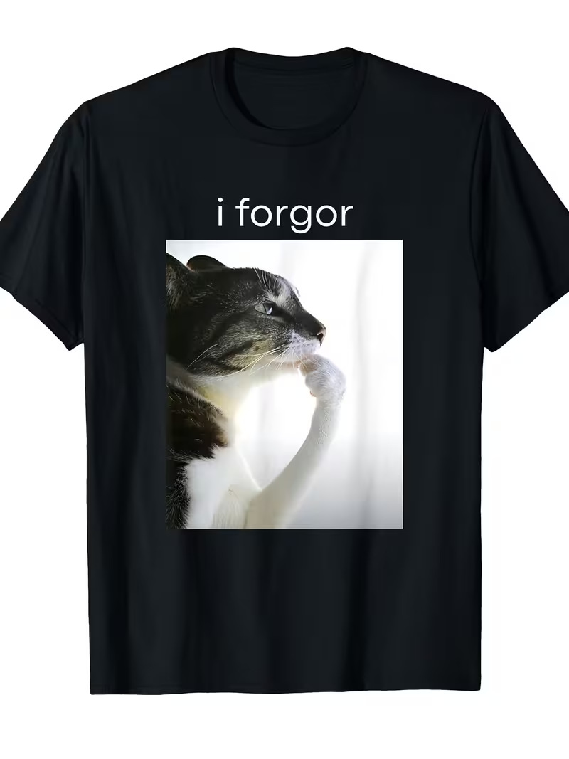Summer Clothing Pictures - Camiseta Feminina com Estampa de Meme