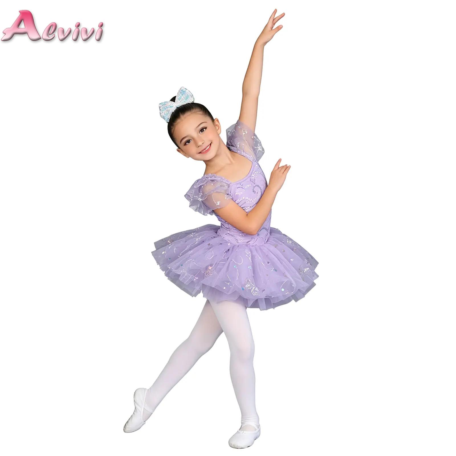 Summer Clothing Set For Girls - Roupas de Performance para Crianças Princesas