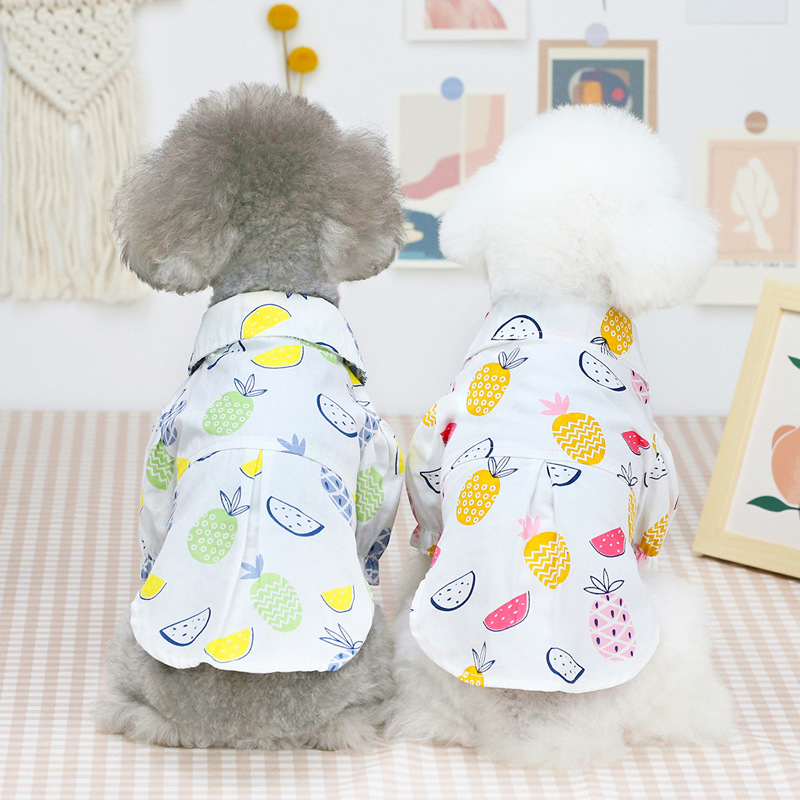 Summer Dog Clothing - Novas Roupas de Primavera e Verão