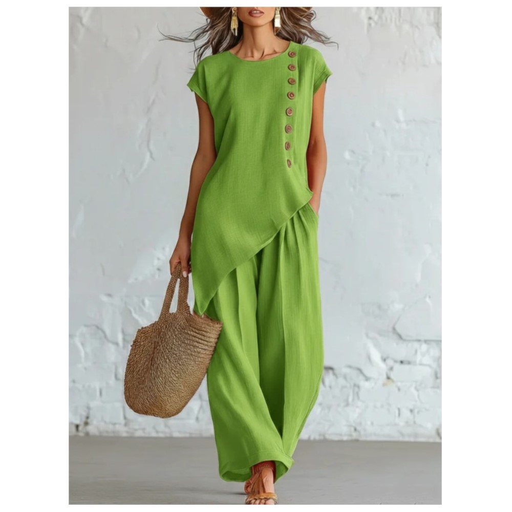 Zara Summer Clothing For Women - Conjunto de Verão Casual com Blusa