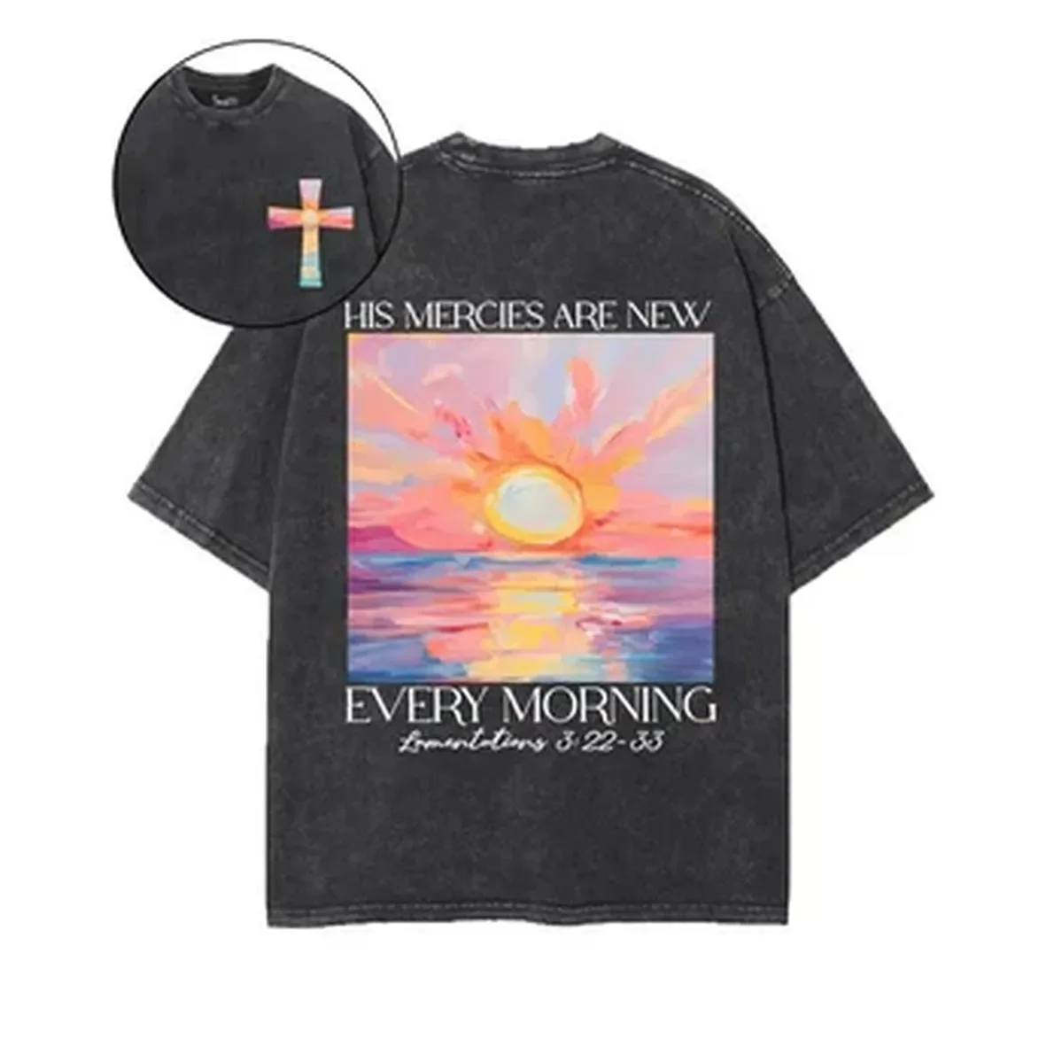 Summer Clothing Italy - Camiseta Estampada com Arte Estética, Manga