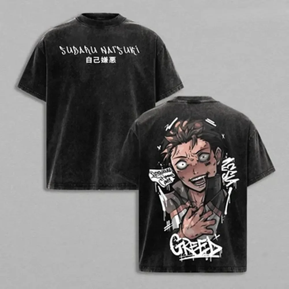 Summer Clothing Italy - Camiseta Anime Re:ZERO Natsuki Subaru para