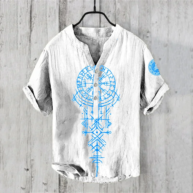 Camisas Masculinas e Femininas - Summer Clothing Men Linen avaliação e preço