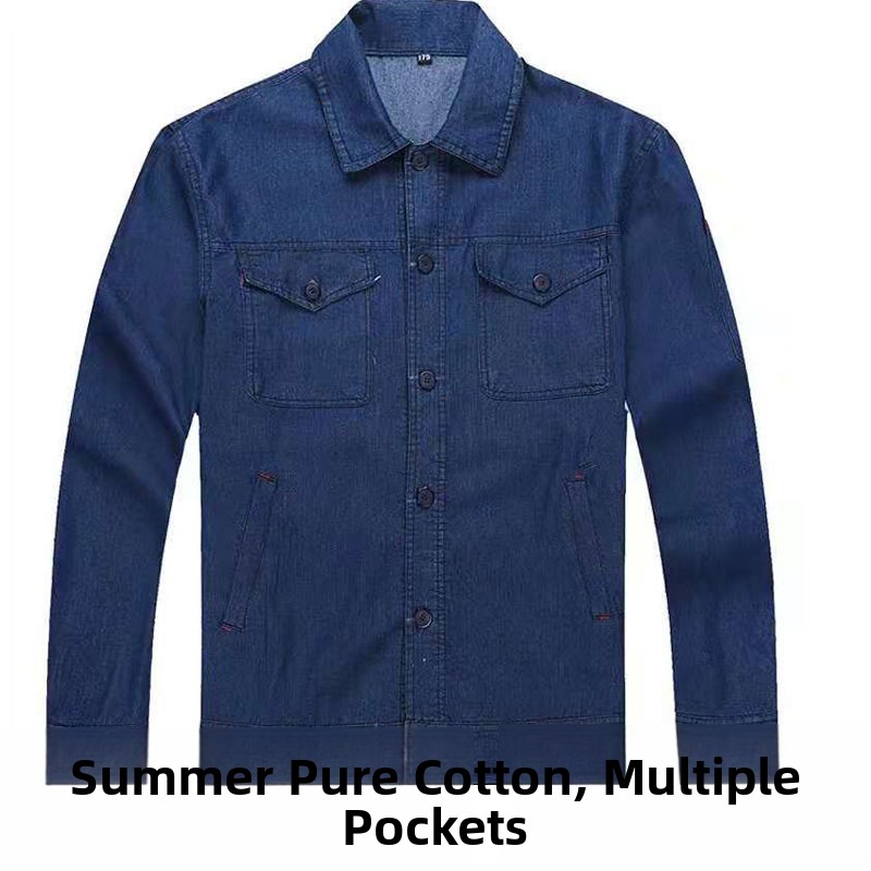 Conjunto de Trabalho em Denim  - Summer Clothing Long Sleeve avaliação e preço
