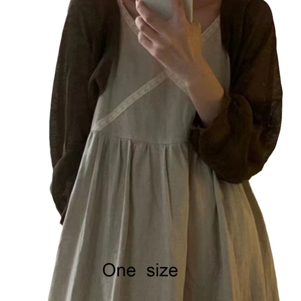 Novo Cardigã Fino com Design d - Summer Clothing Design avaliação e preço
