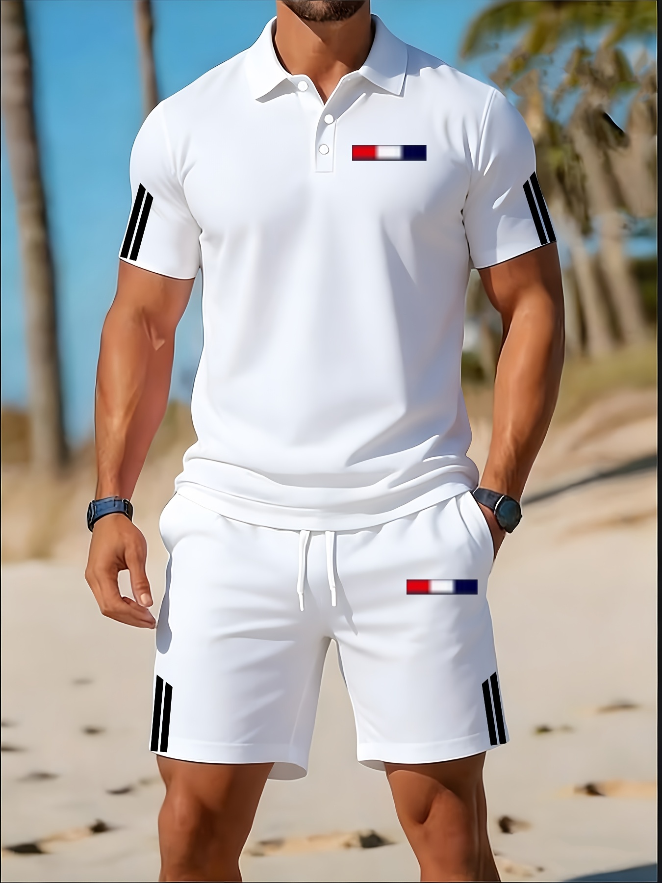 Conjunto de Camisa Polo Mascul - Summer Clothing Design avaliação e preço