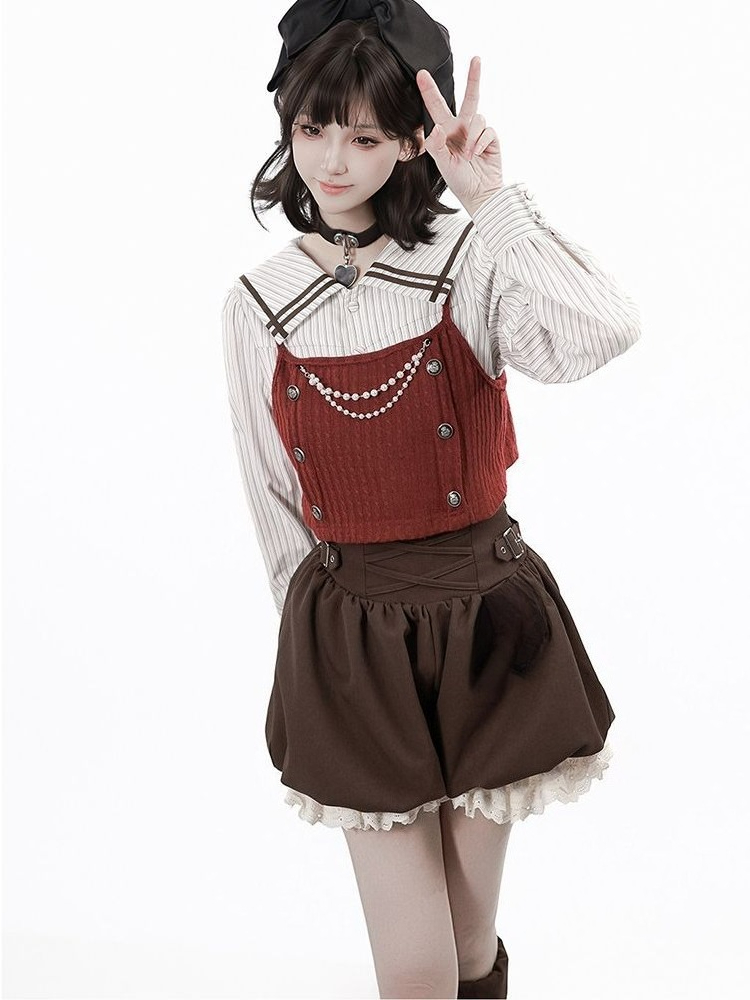 Conjunto de 2 Peças Harajuku K - Summer Clothing Set For Girls avaliação e preço