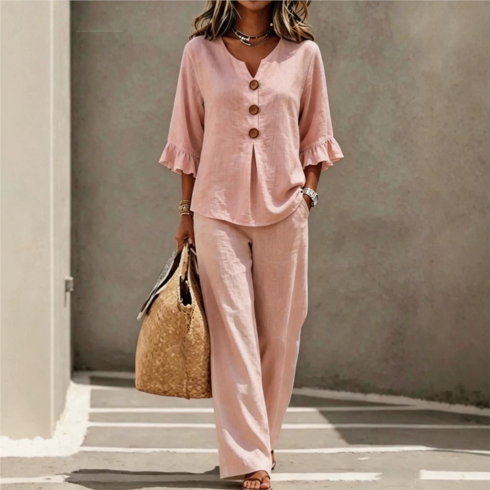 Conjunto de Verão Novo com Cam - Summer Clothing Set For Girls avaliação e preço