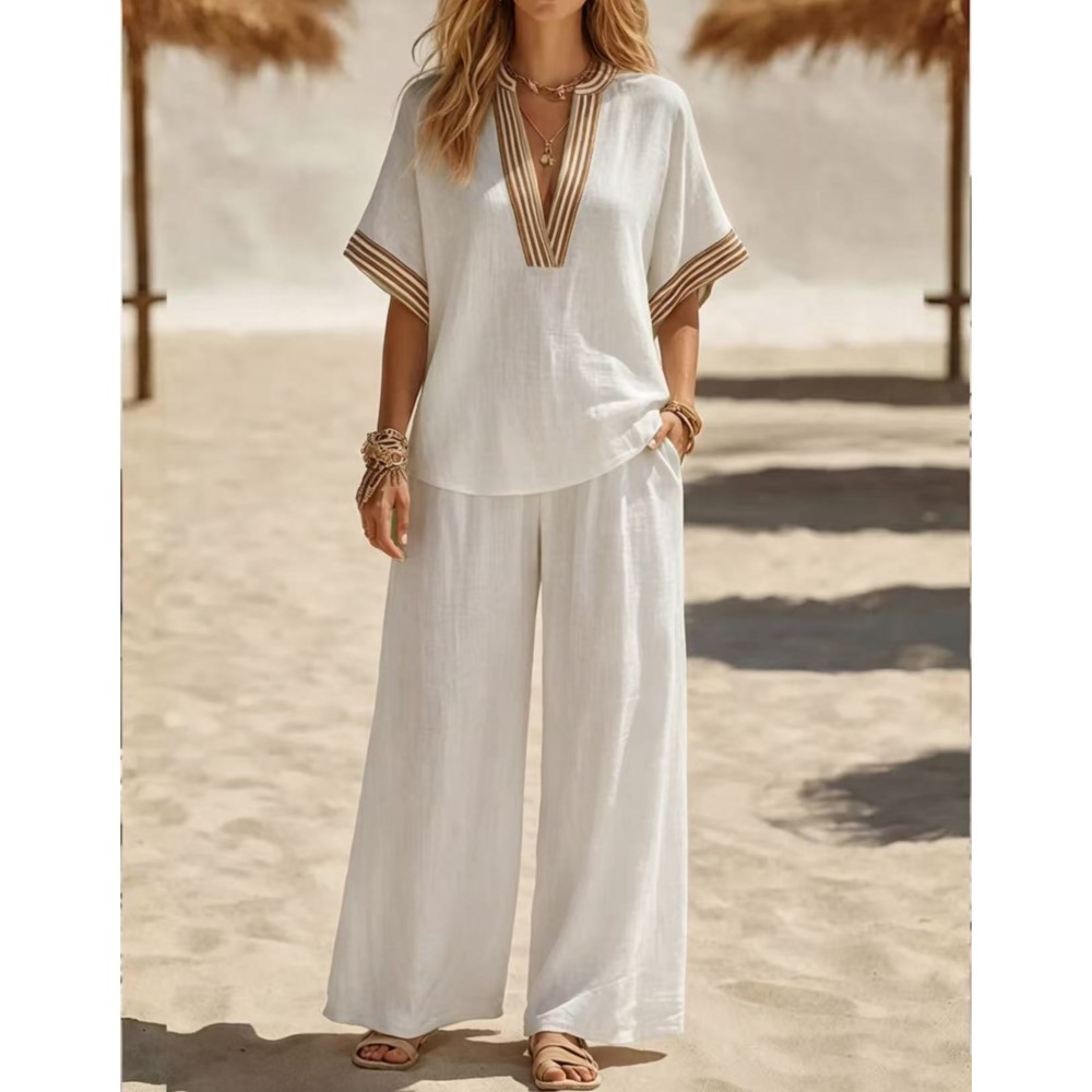 Conjunto de T-shirt de Manga C - Zara Summer Clothing For Women avaliação e preço