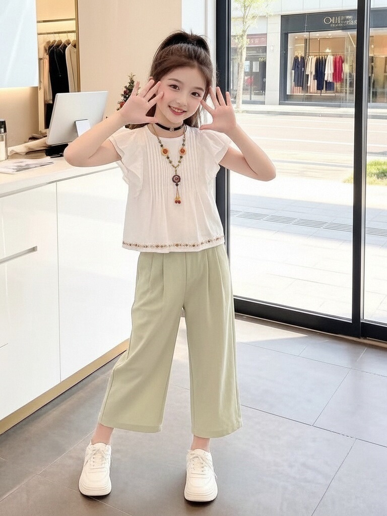 Conjunto de duas peças para me - Summer Clothing Set For Girls avaliação e preço