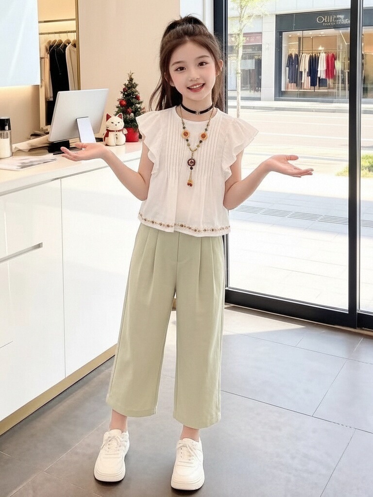 Conjunto de duas peças para me - Summer Clothing Set For Girls avaliação e preço