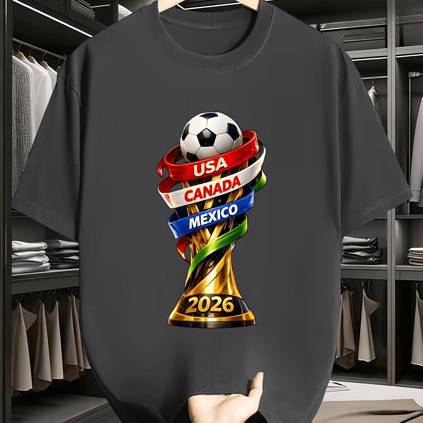 Camiseta Masculina Casual de M - Summer Clothing Canada avaliação e preço
