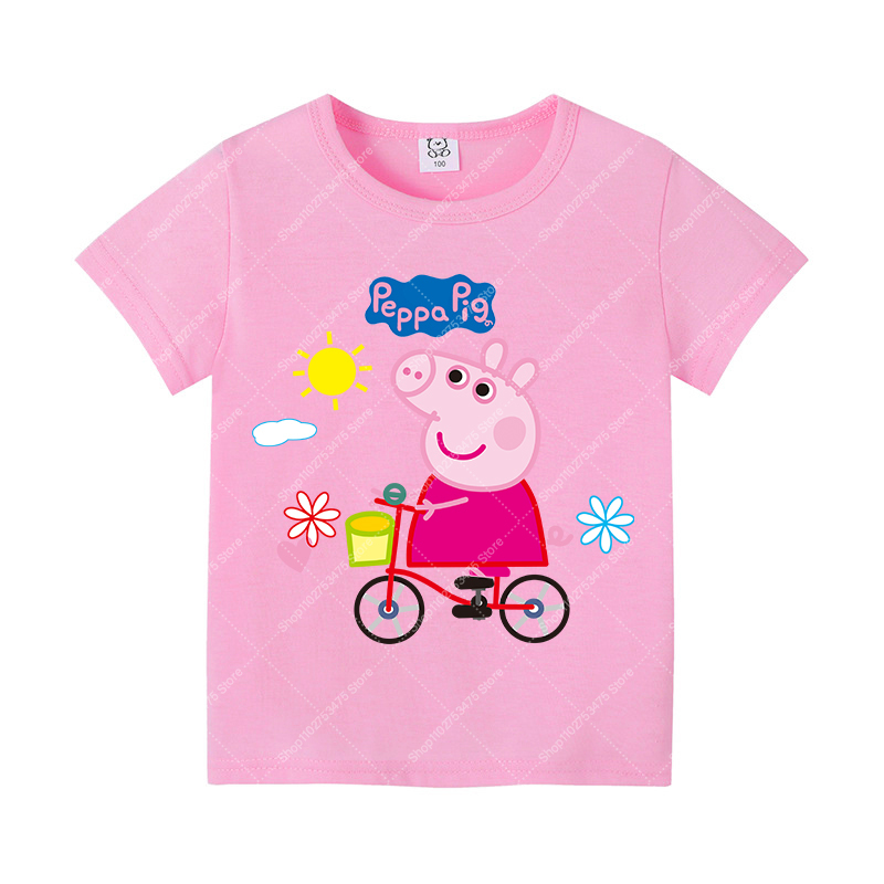 Camiseta de Algodão Fofa para  - Summer Clothing For Girls avaliação e preço