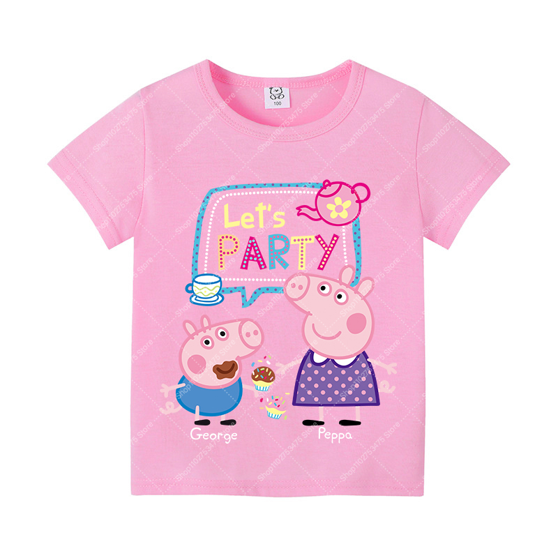 Camiseta de Algodão Fofa para  - Summer Clothing For Girls avaliação e preço
