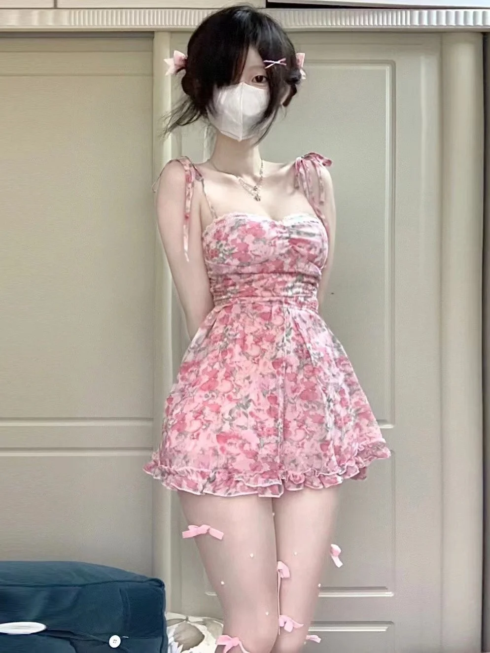 Vestidos curtos florais femini - Zara Summer Clothing For Women avaliação e preço