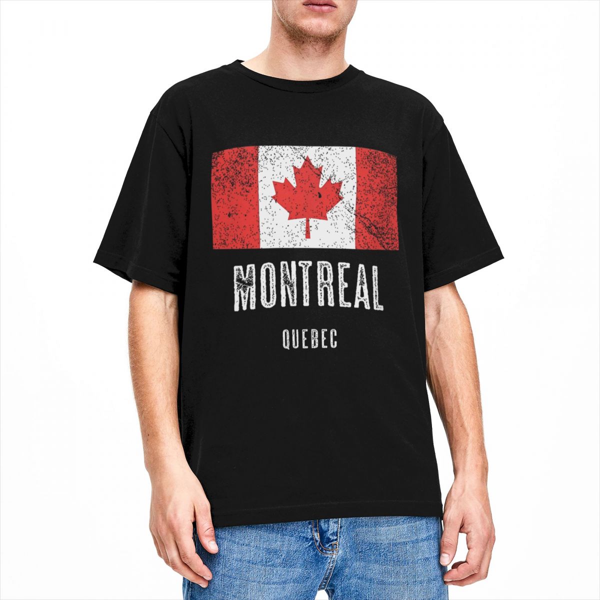 Camiseta masculina estampada c - Summer Clothing Canada avaliação e preço