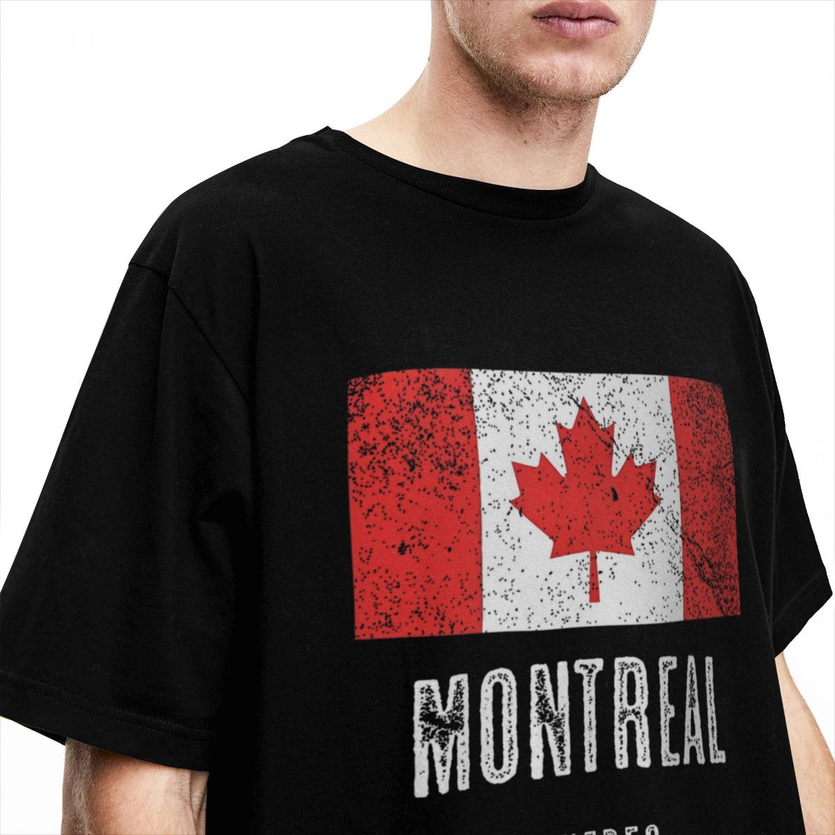 Camiseta masculina estampada c - Summer Clothing Canada avaliação e preço