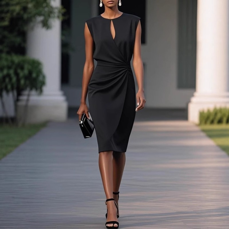 Vestido Retrô de Estilo Europe - Summer Clothing Amazon avaliação e preço