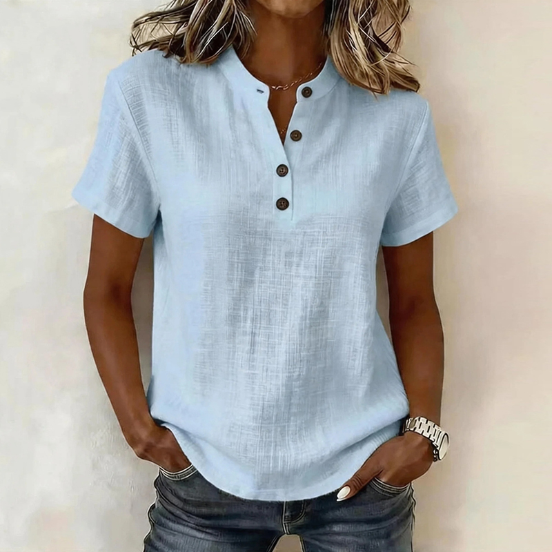 Blusas Básicas de Verão com Ma - Summer Clothing Men Linen avaliação e preço