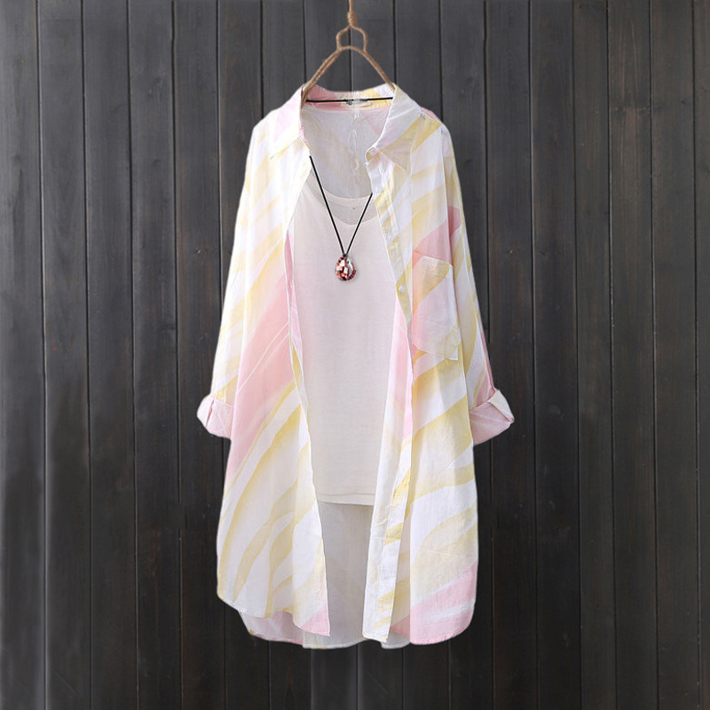 Camisa de Chiffon Feminina de  - Summer Clothing Design avaliação e preço