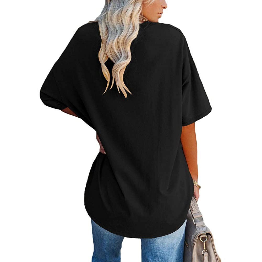 Top solto com decote em v femi - Summer Clothing Amazon avaliação e preço