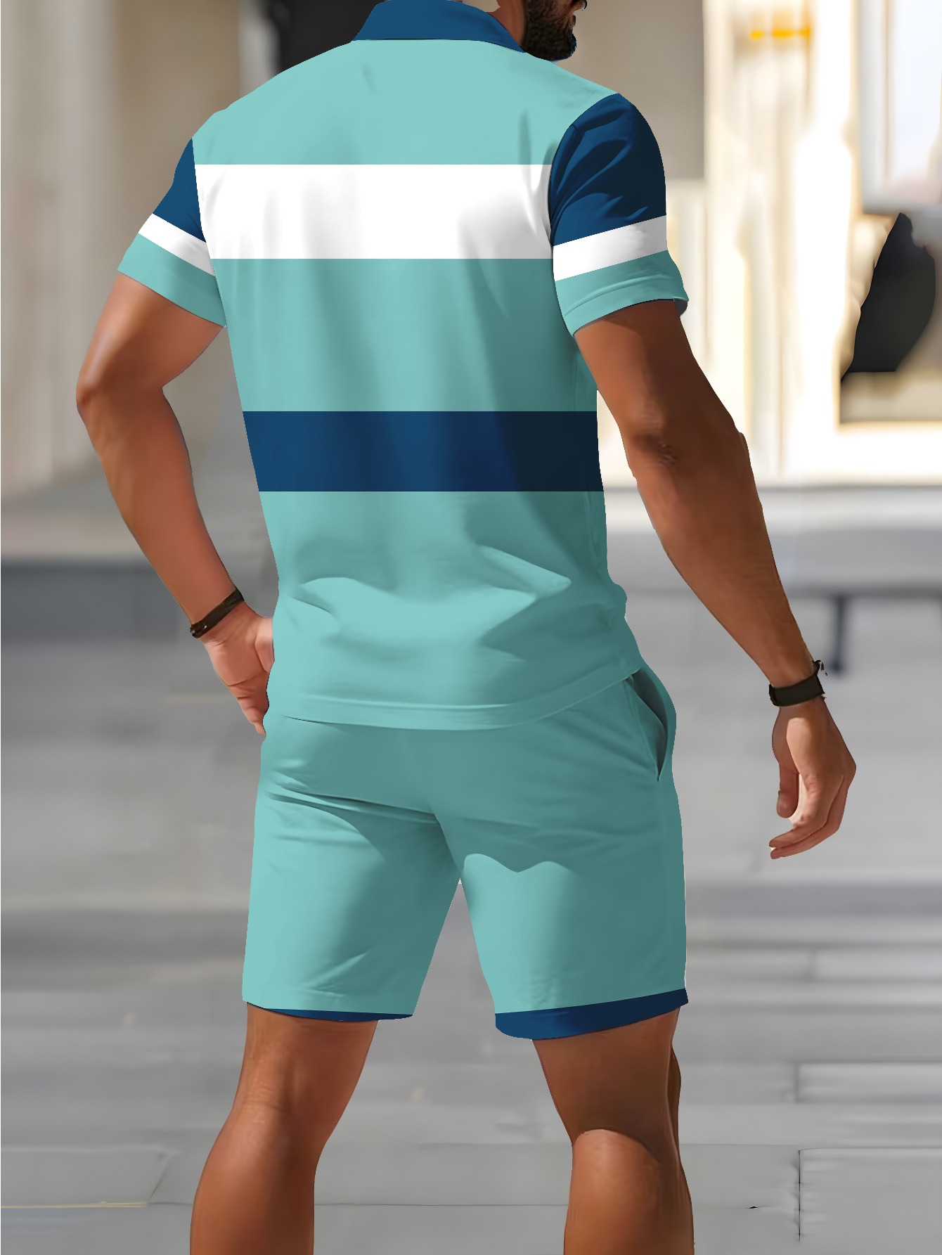 Conjunto de Camisa Polo Mascul - Summer Clothing Design avaliação e preço