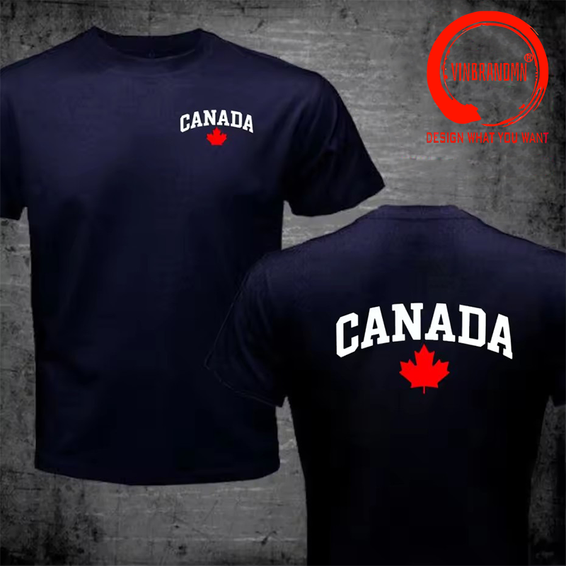 Camiseta de Algodão 100% com E - Summer Clothing Canada avaliação e preço