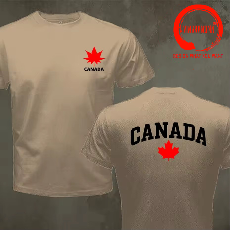 Camiseta de Algodão 100% com E - Summer Clothing Canada avaliação e preço