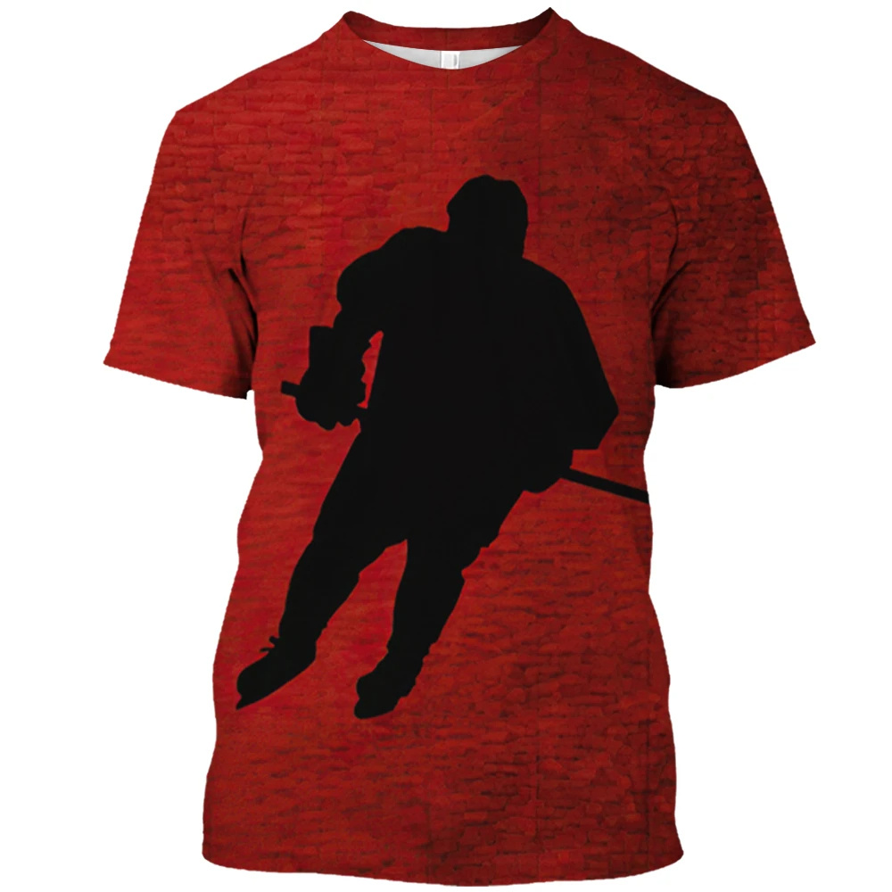 Canada Hockey T-Shirt Fashion  - Summer Clothing Canada avaliação e preço